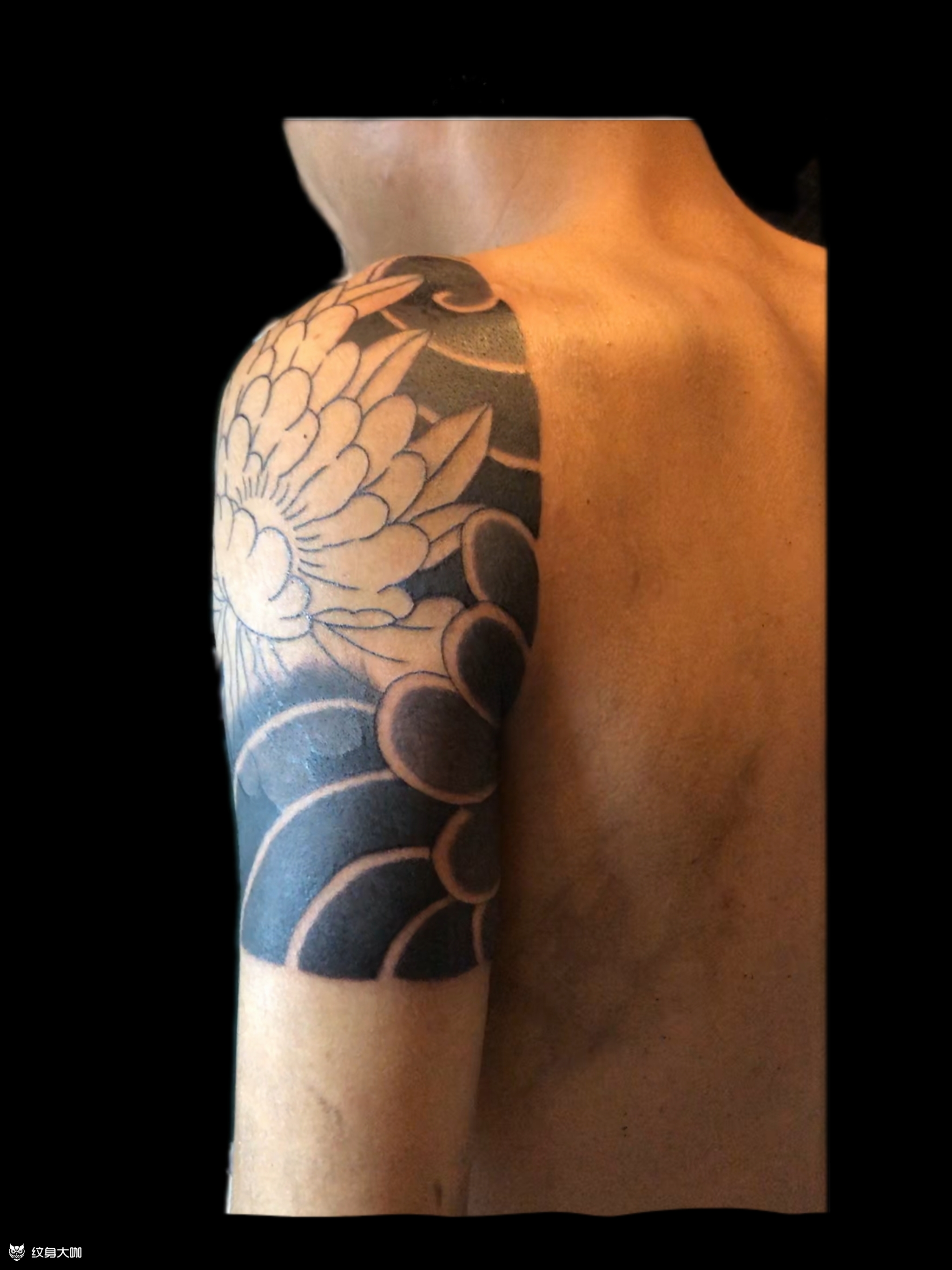 牡丹小半甲_纹身吧社区 - 纹身大咖