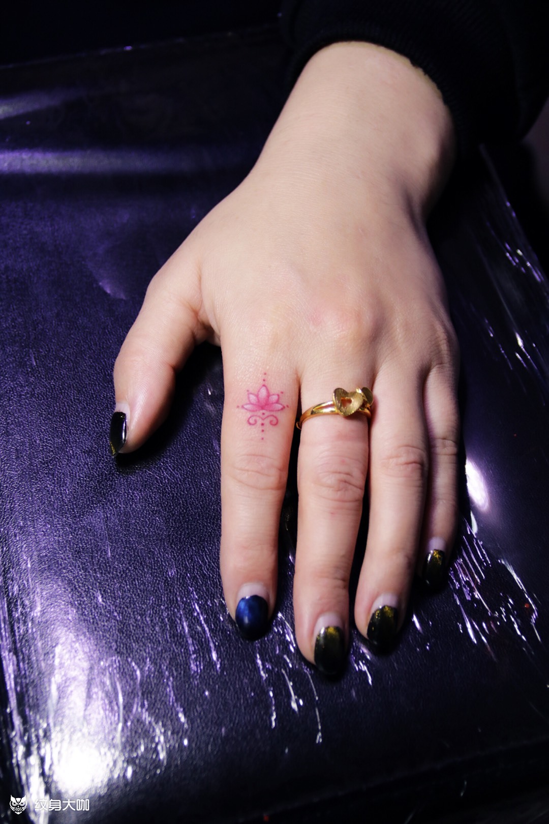 手指纹身_纹身图案手稿图片_磊子的纹身作品集