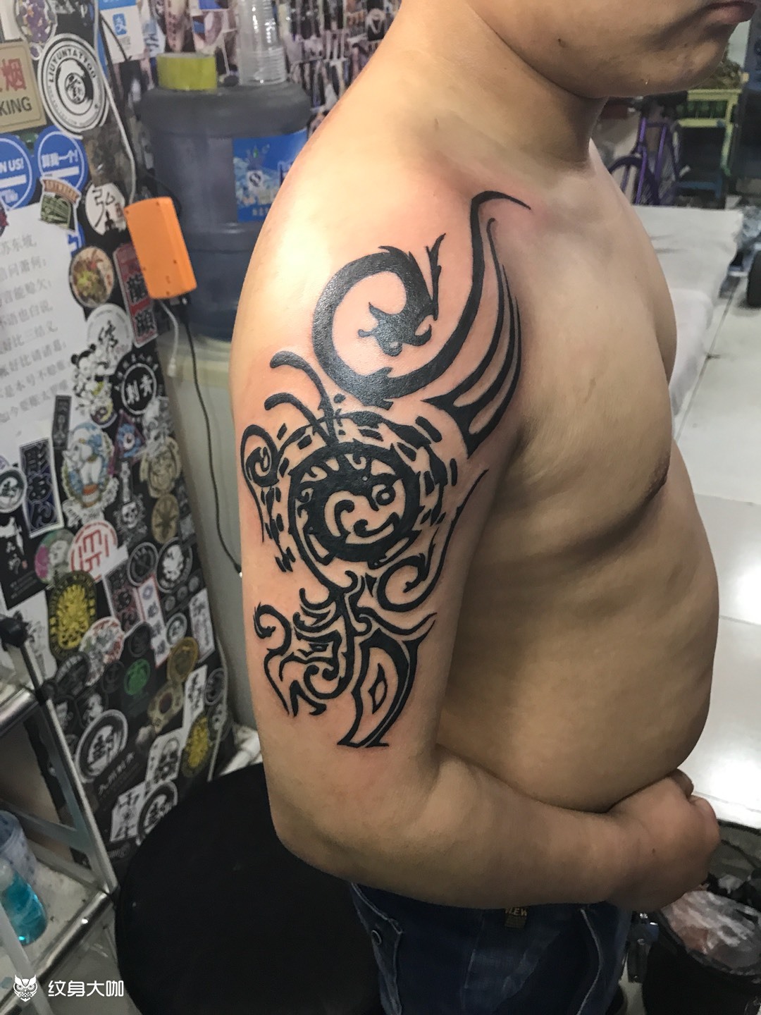 黄贯中同款_纹身图案手稿图片_国洪嘉的纹身作品集