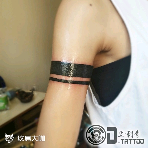 早期的臂环遮盖_纹身图案手稿图片_豆子的纹身作品集