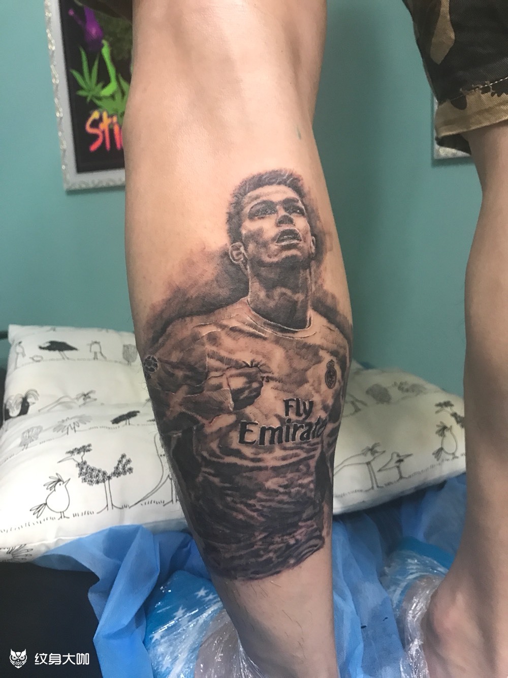 cr7_纹身图案手稿图片_mosaicink的纹身作品集