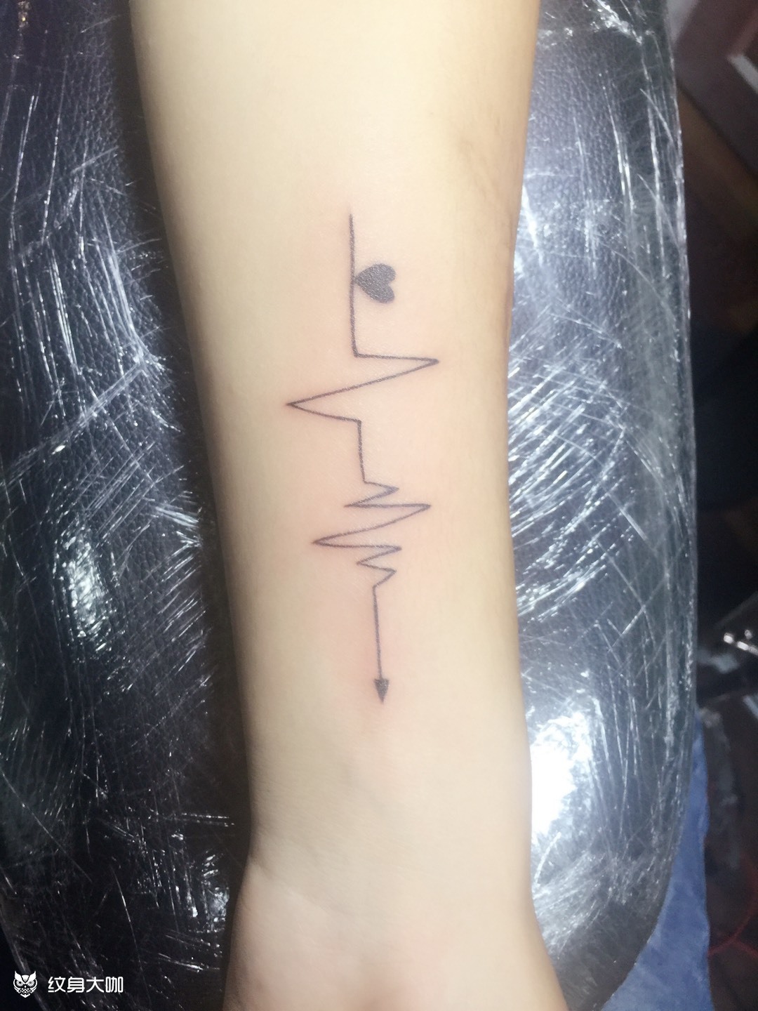 生命线_纹身图案手稿图片_鬼手的纹身作品集