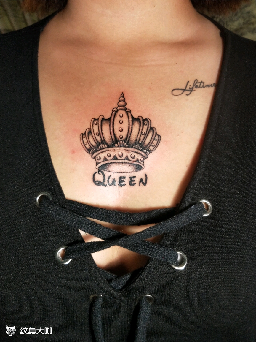 小皇冠_纹身图案手稿图片_科骑逍遥的纹身作品集