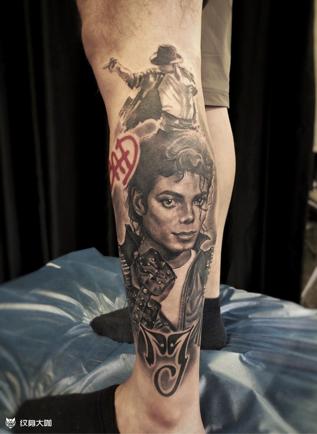 mj_纹身图案手稿图片_陈炆的纹身作品集