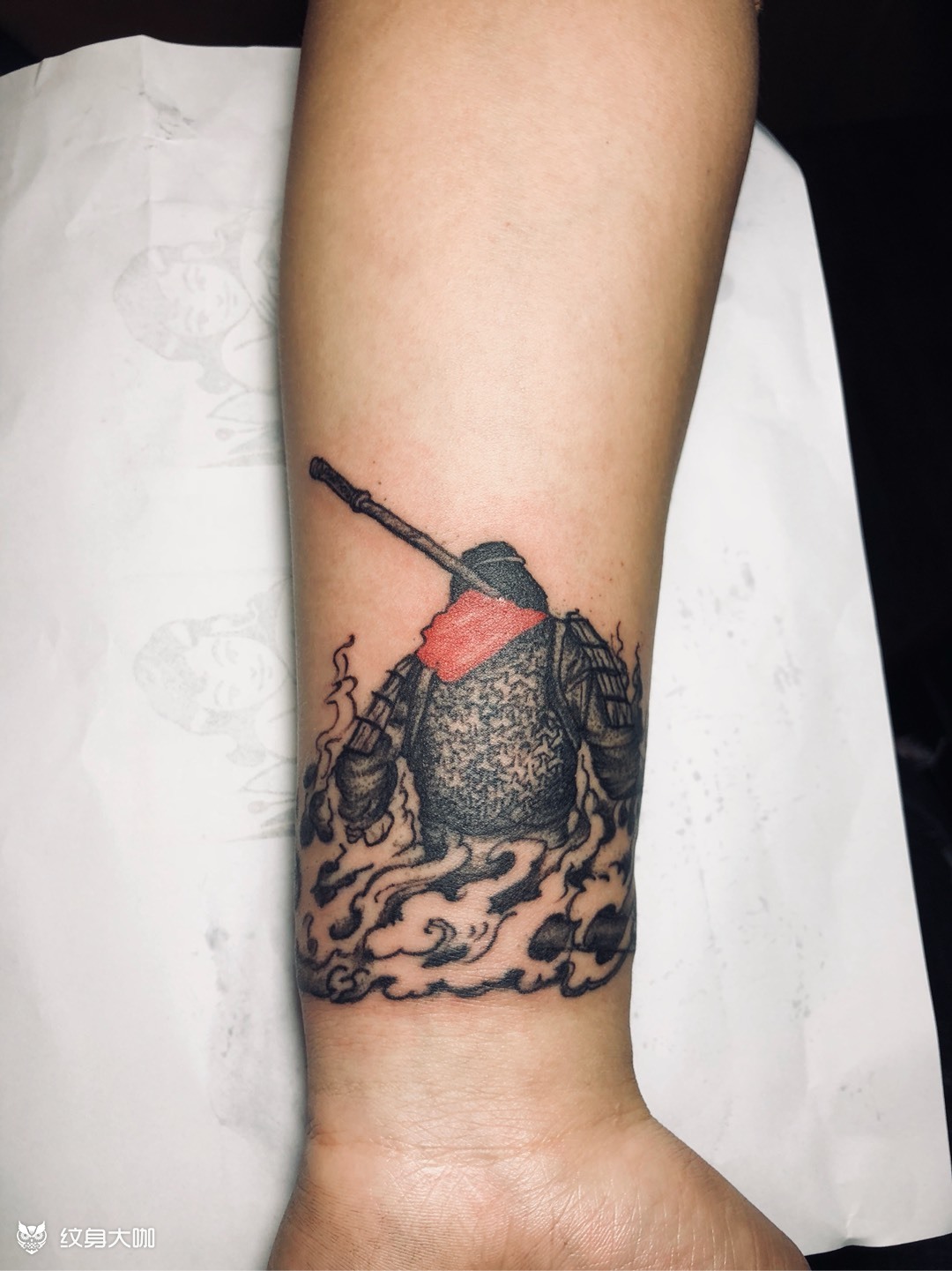 盖世英雄_纹身图案手稿图片_阿洋的纹身作品集