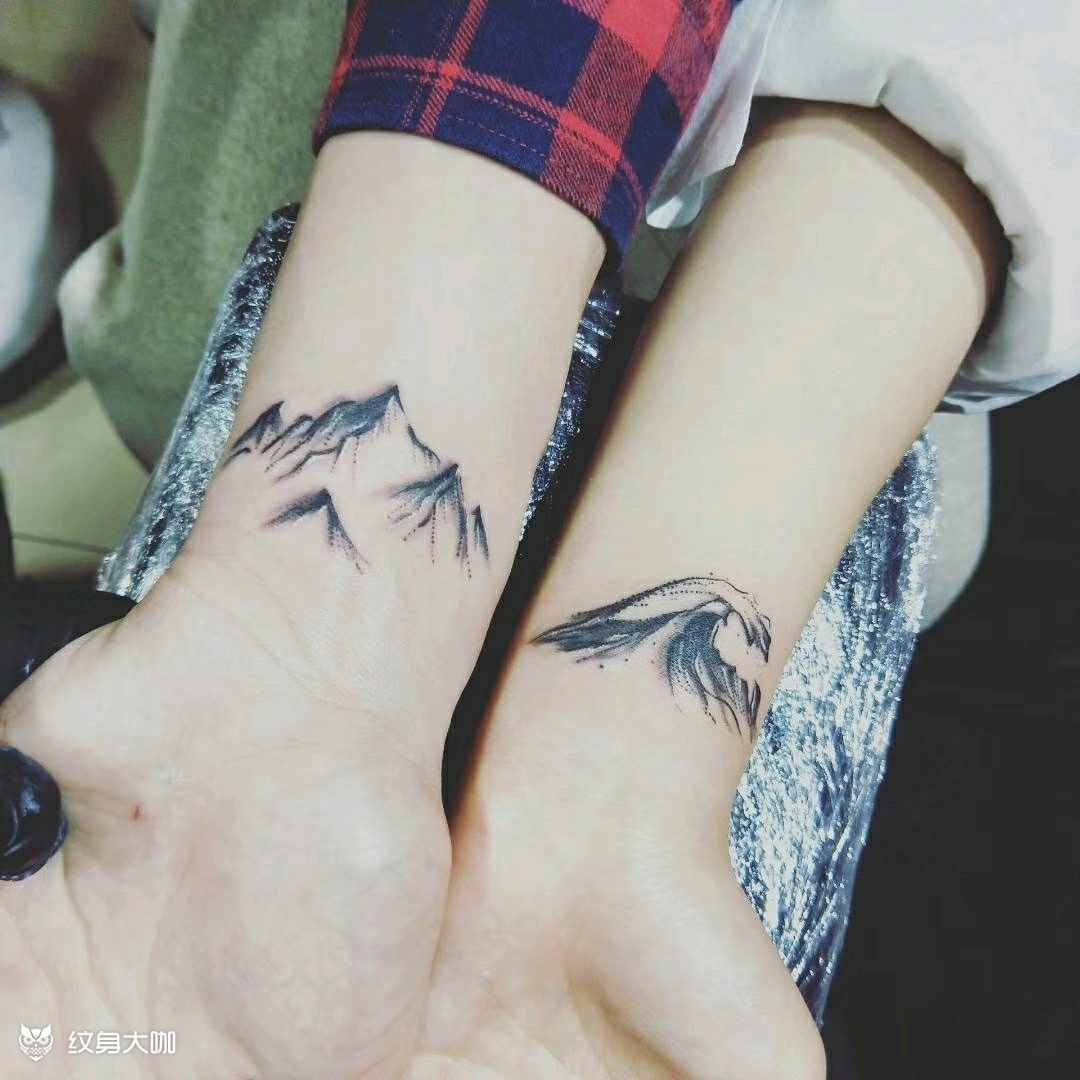 山盟海誓_纹身图案手稿图片_鲁议阳的纹身作品集