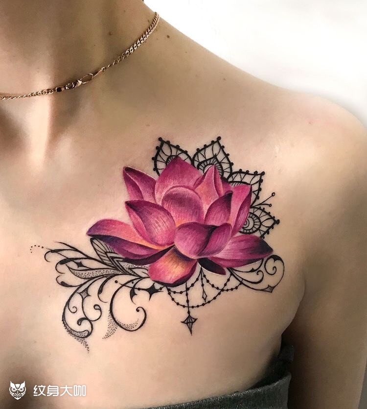 玫瑰_纹身图案手稿图片_贝拉的纹身作品集