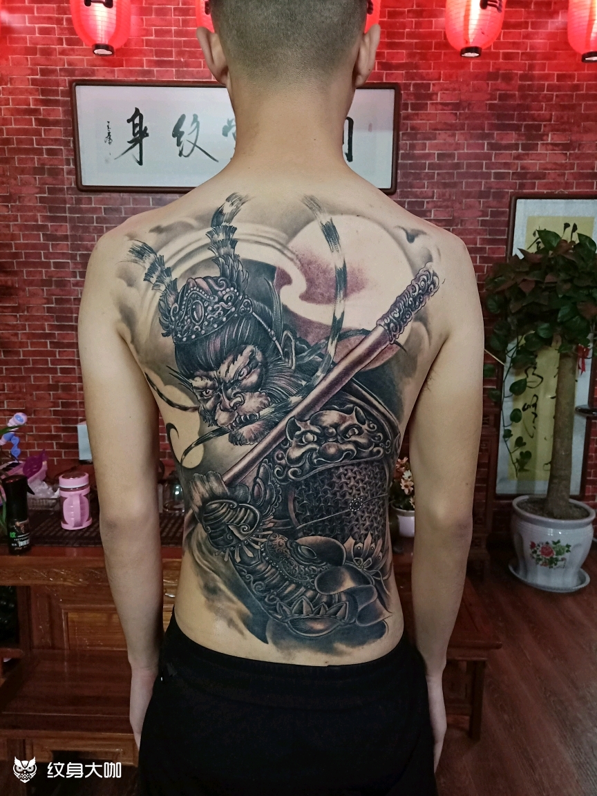 孙悟空_纹身图案手稿图片_神木荆客堂纹身的纹身作品集