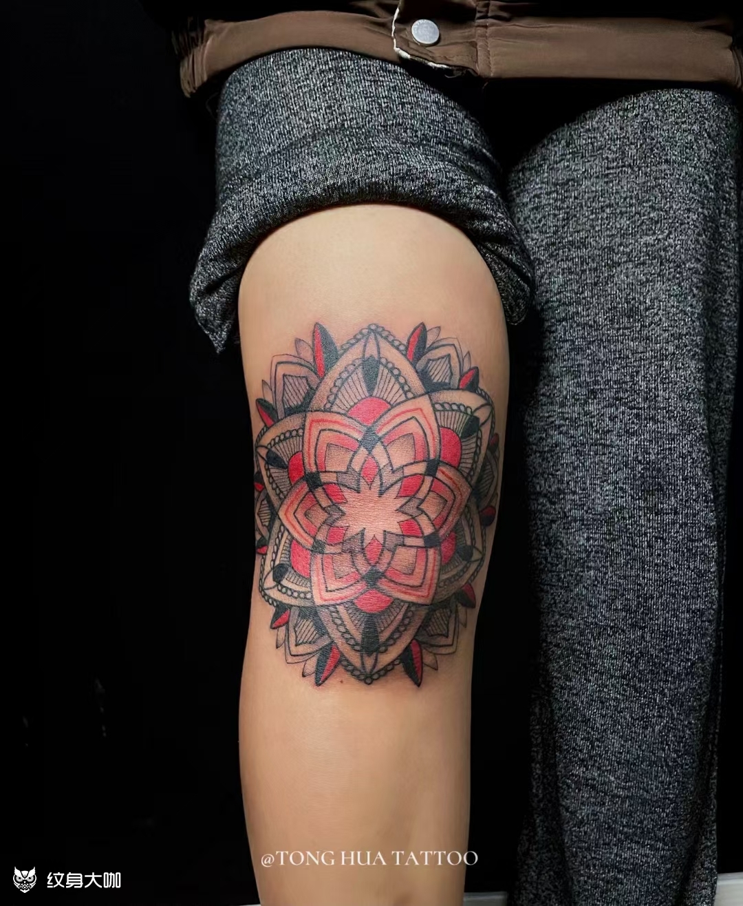 膝盖_纹身吧社区 - 纹身大咖