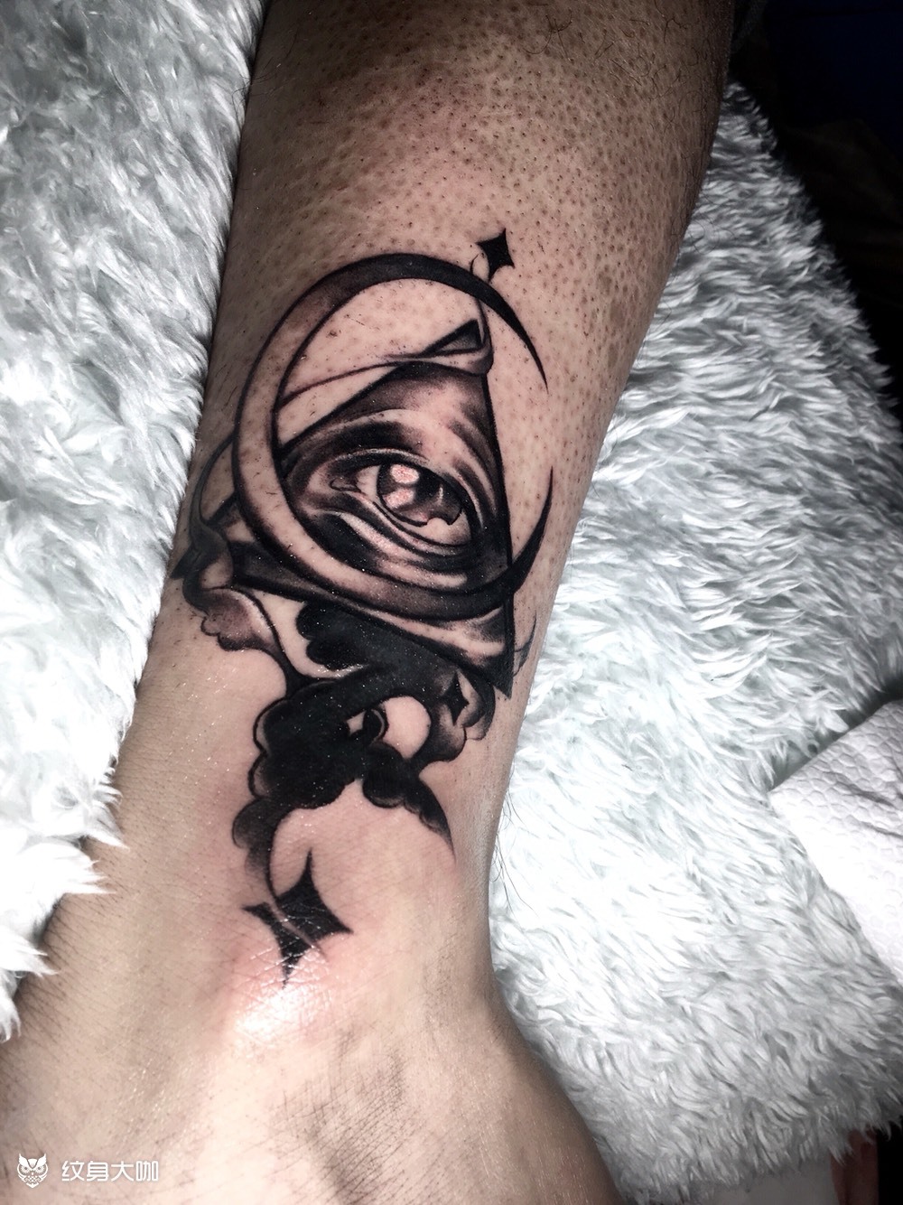 遮盖 真理之眼_纹身图案手稿图片_痣吃痣.的纹身作品集