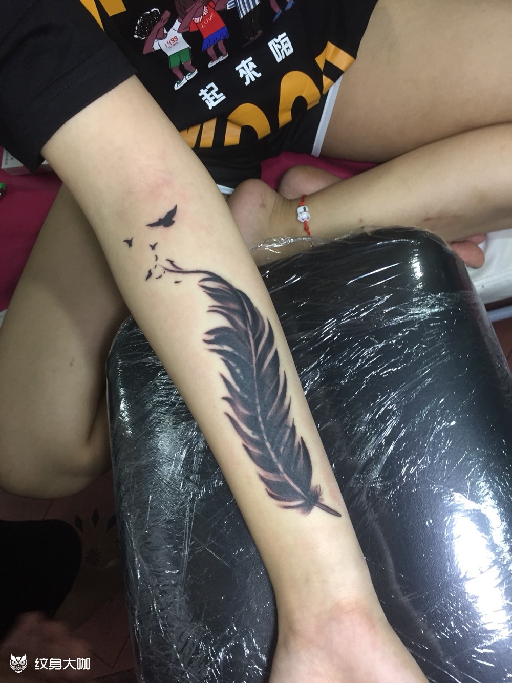 纹身图案手稿图片_小q老师的纹身作品集