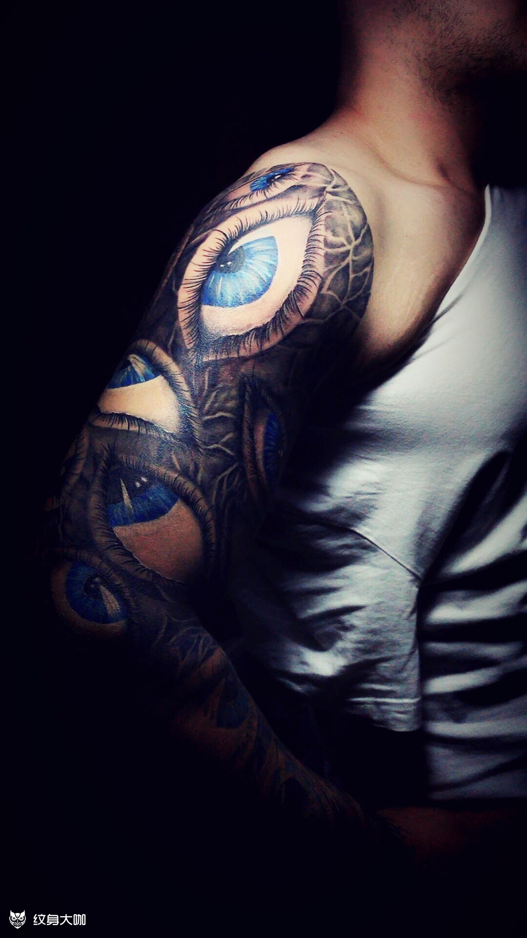 眼睛_纹身图案手稿图片_9090909090的纹身作品集