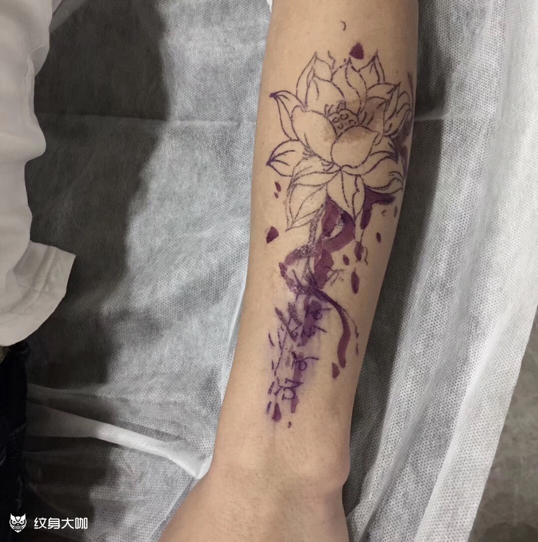 疤痕遮盖纹身作品