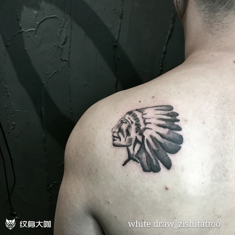 贾斯汀比伯同款_纹身图案手稿图片_阿良的纹身作品集