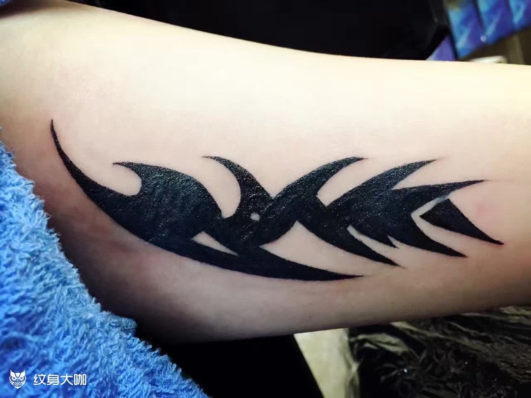一次覆盖两个……结棍……_纹身图案手稿图片_阿杰的纹身作品集