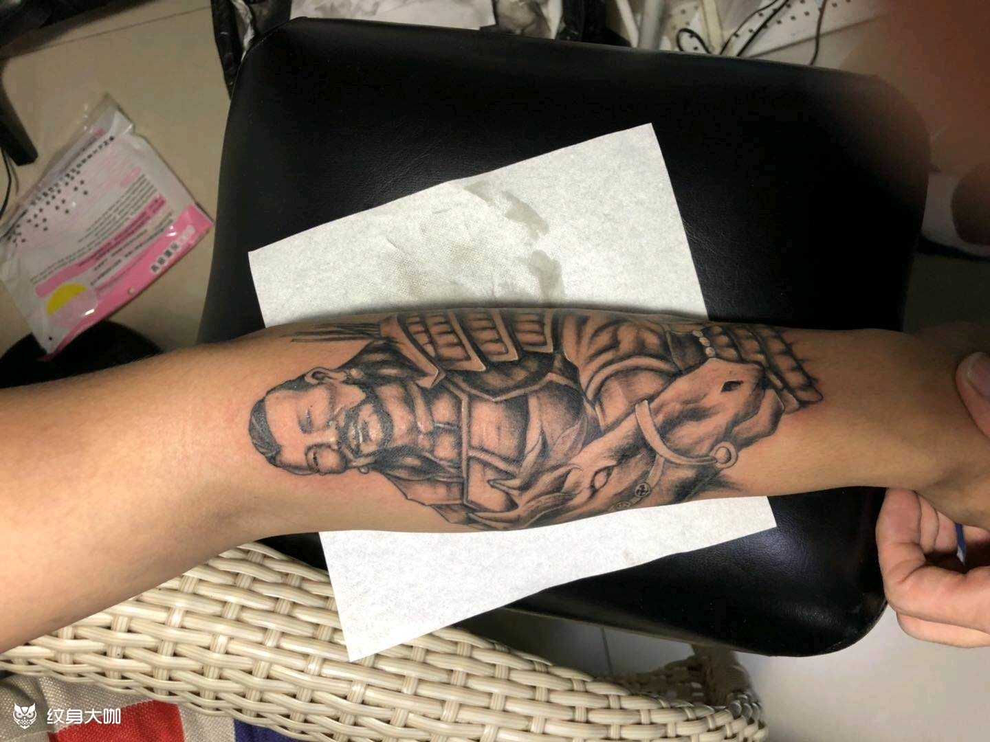 蒙古勇士_纹身图案手稿图片_科骑逍遥的纹身作品集