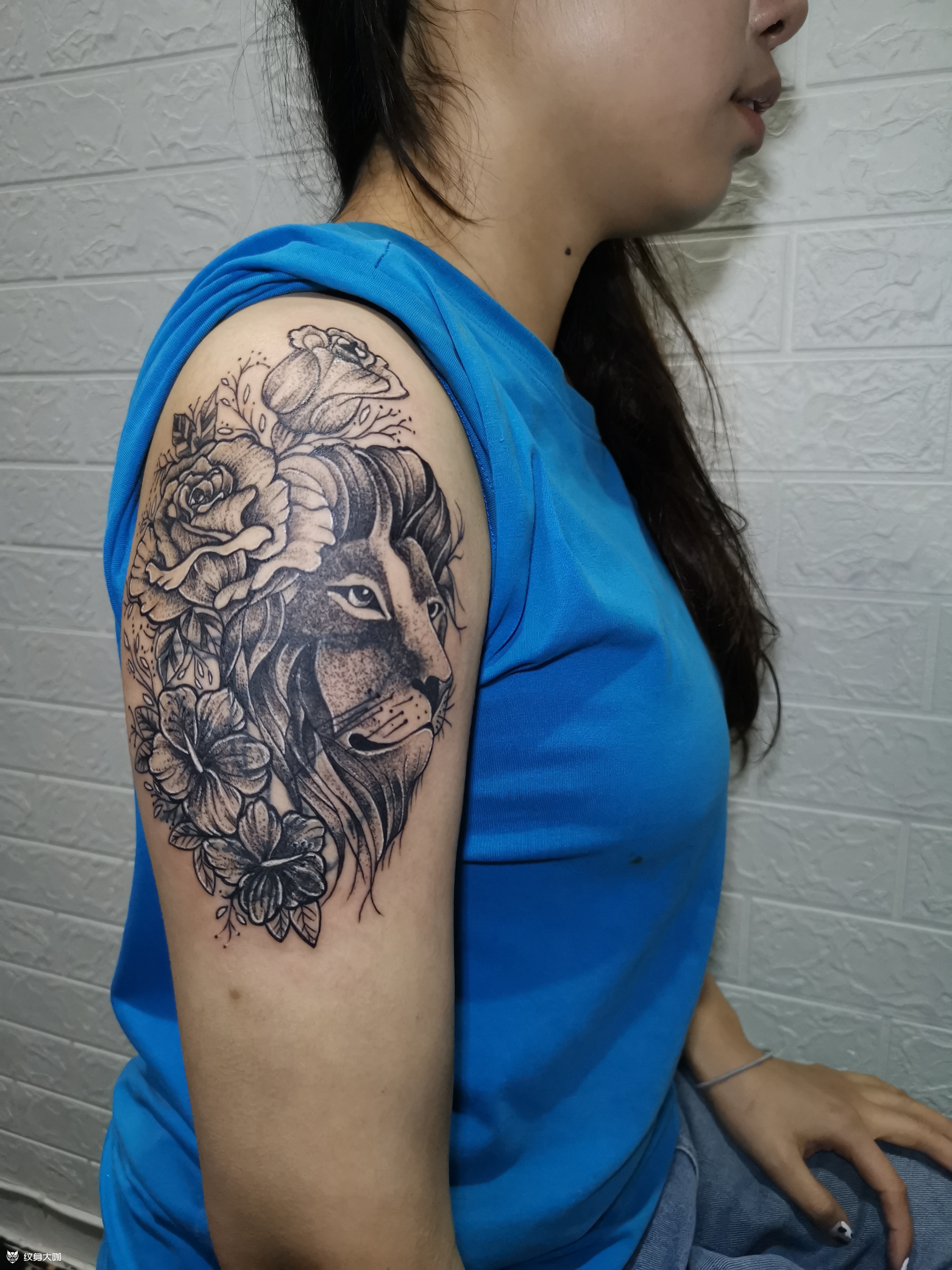 狮子座_纹身吧社区 - 纹身大咖