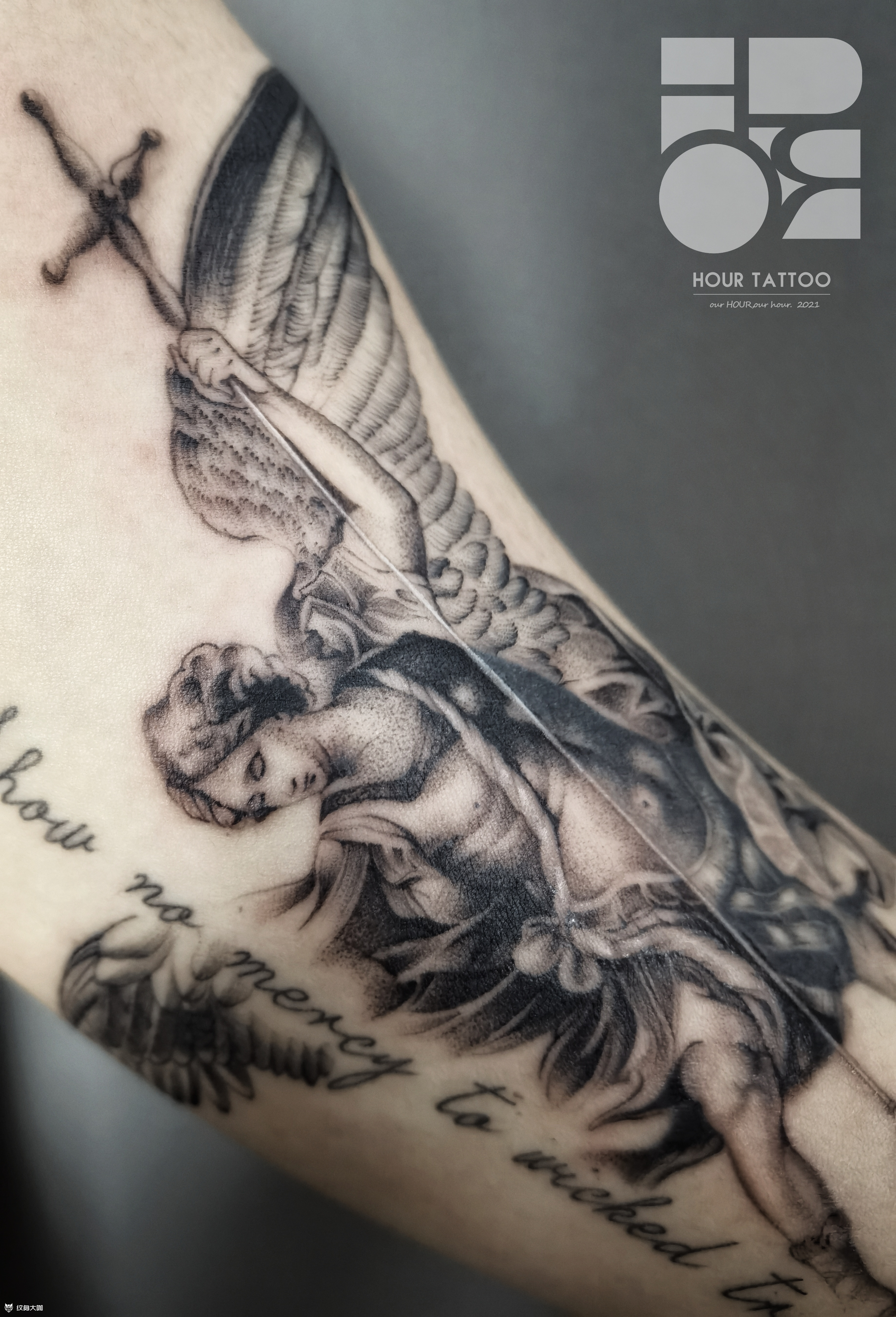 大天使_纹身吧社区 - 纹身大咖