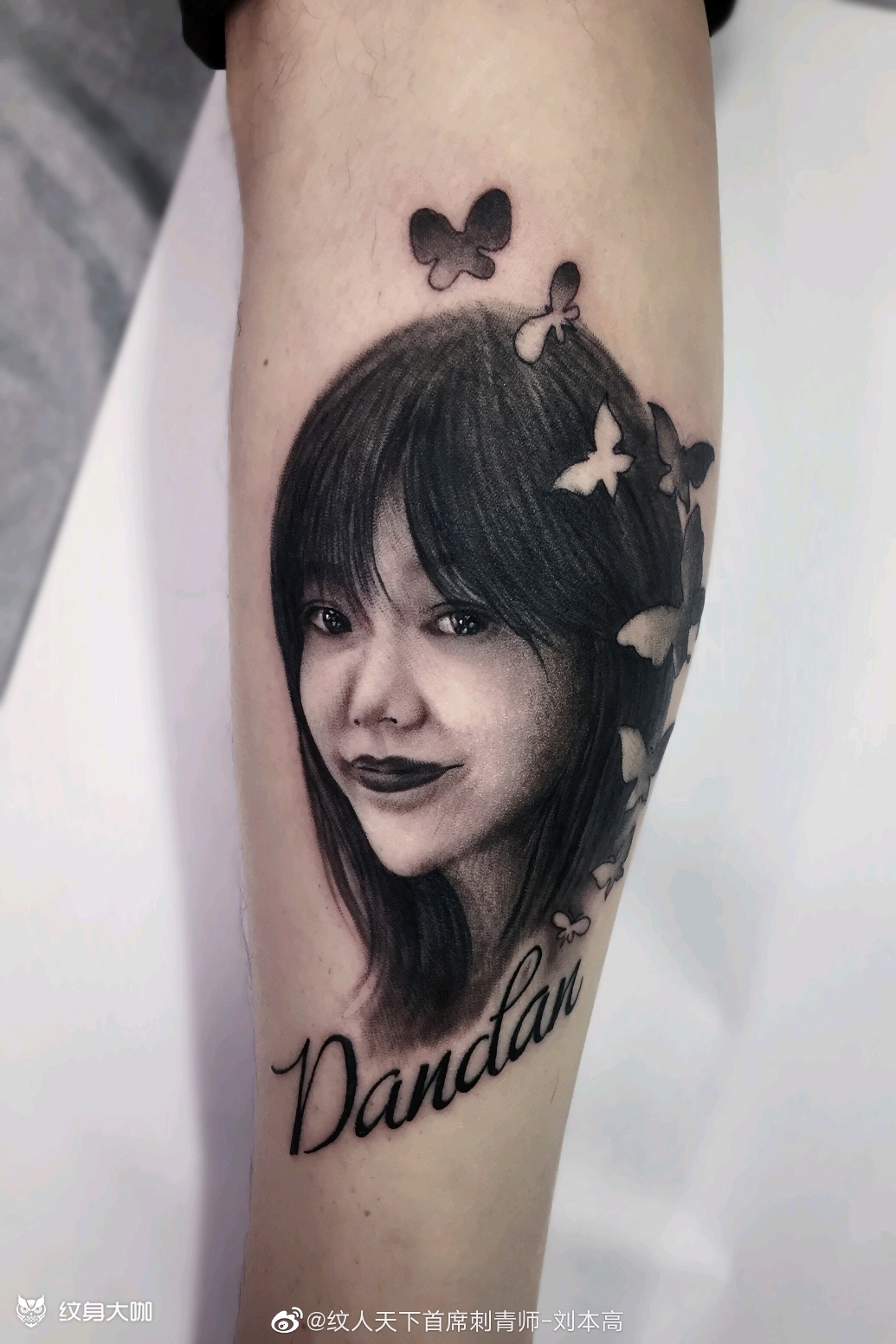 人物纹身 肖像纹身