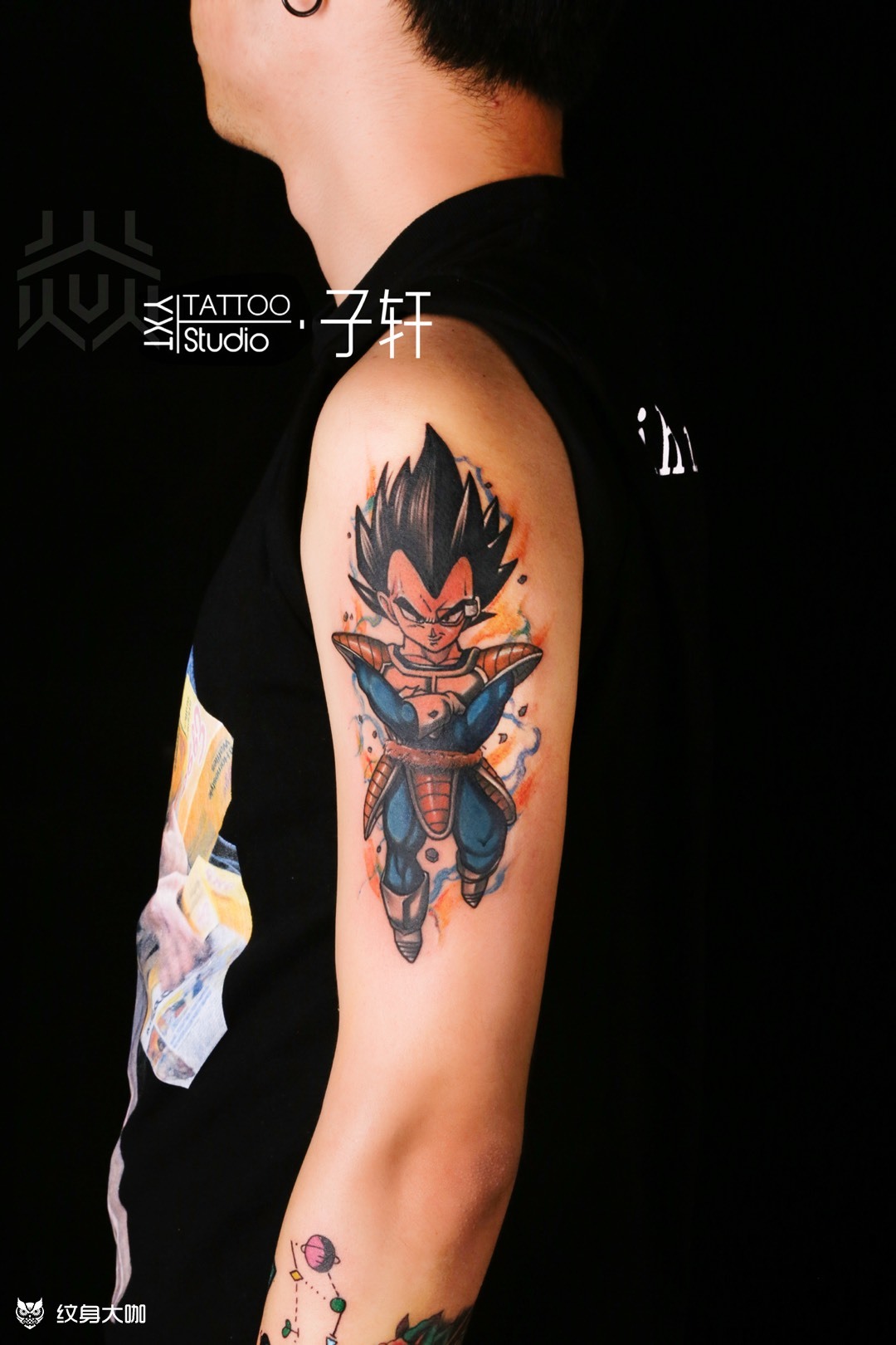 贝吉塔_纹身图案手稿图片_子轩的纹身作品集