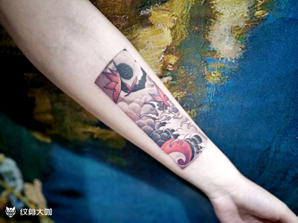 泡泡云_纹身图案手稿图片_朋凯的纹身作品集