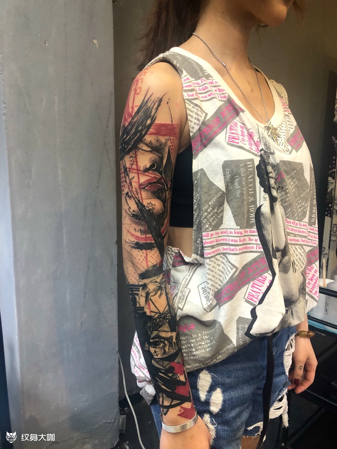 的纹身作品集