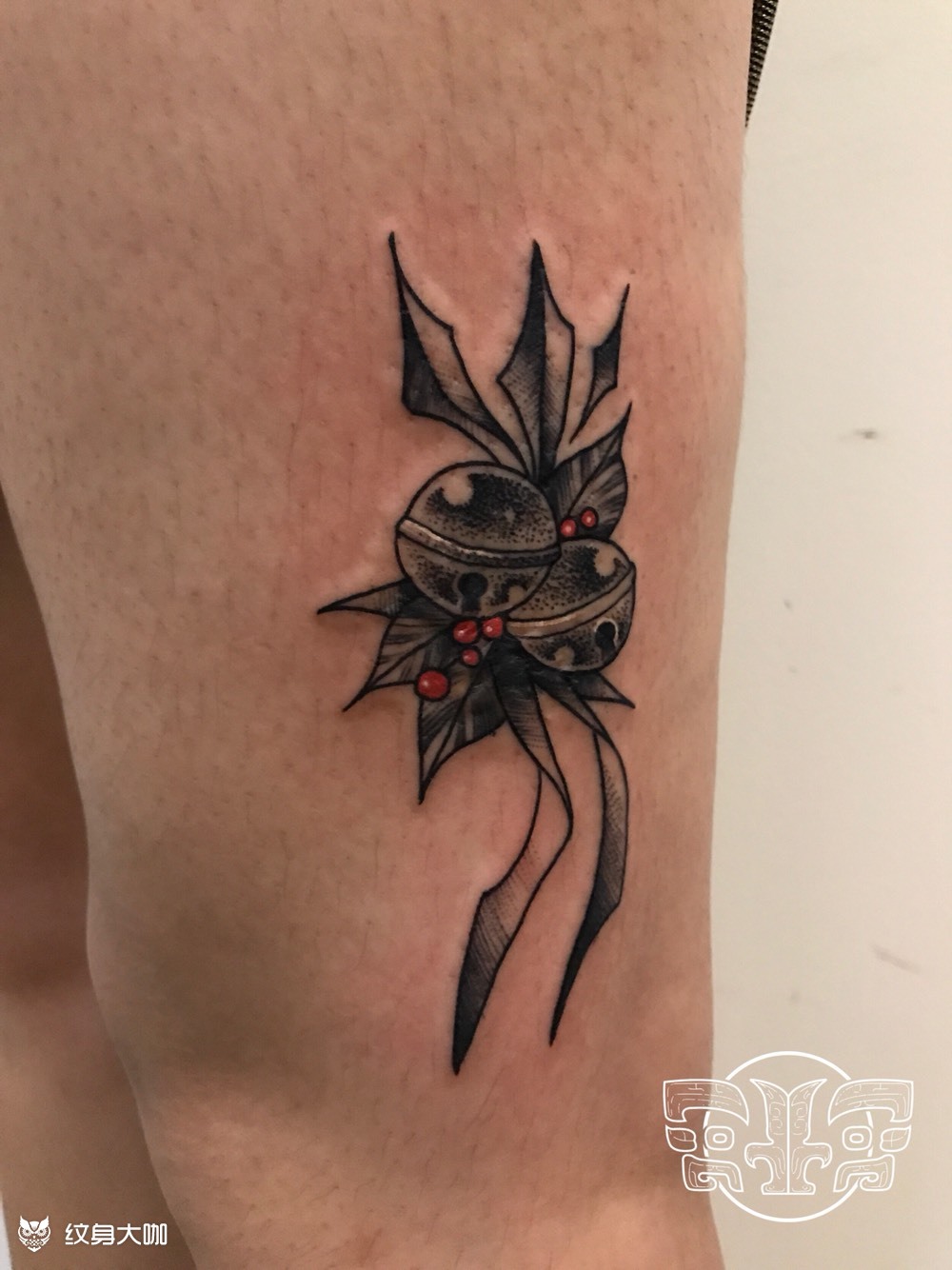 铃铛_纹身图案手稿图片_张旭峰的纹身作品集