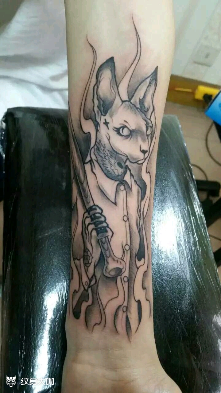 比鲁斯_纹身图案手稿图片_热火纹身的纹身作品集