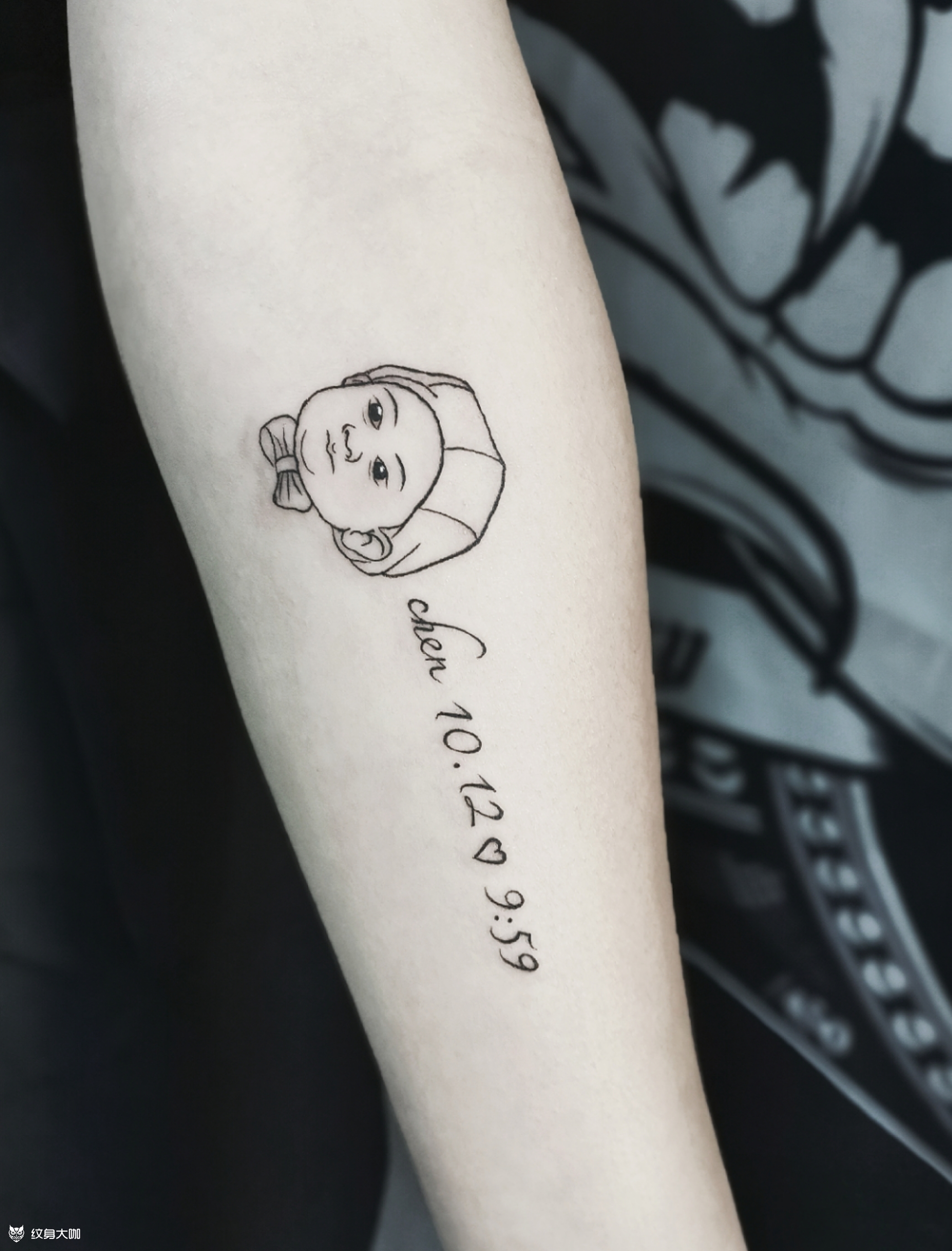 头像 出生日期时间有意义的纹_纹身吧社区 - 纹身大咖