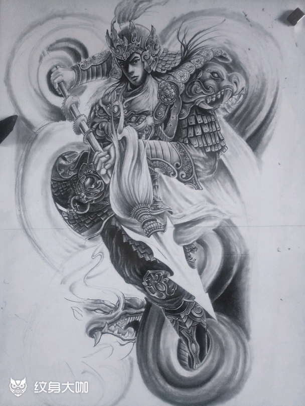 很喜欢岳老师这个这个龙临看好多_纹身吧社区 - 纹身大咖