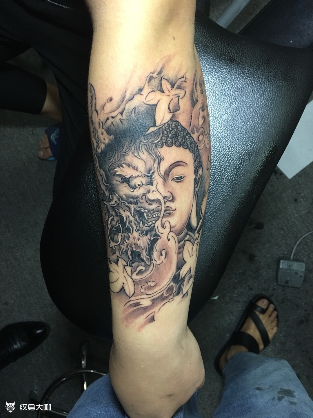 魔佛_纹身图案手稿图片_tt的纹身作品集