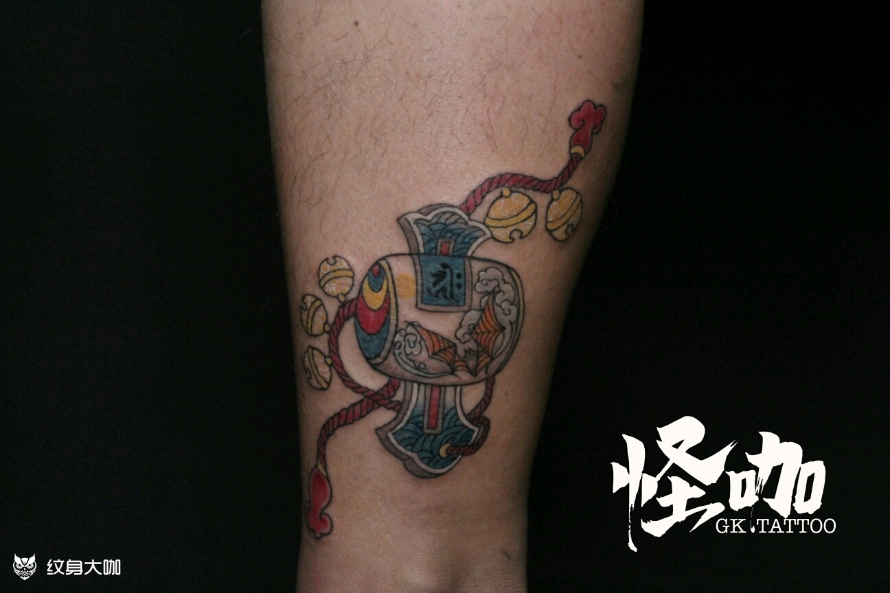 日式锤子_纹身图案手稿图片_拾手的纹身作品集