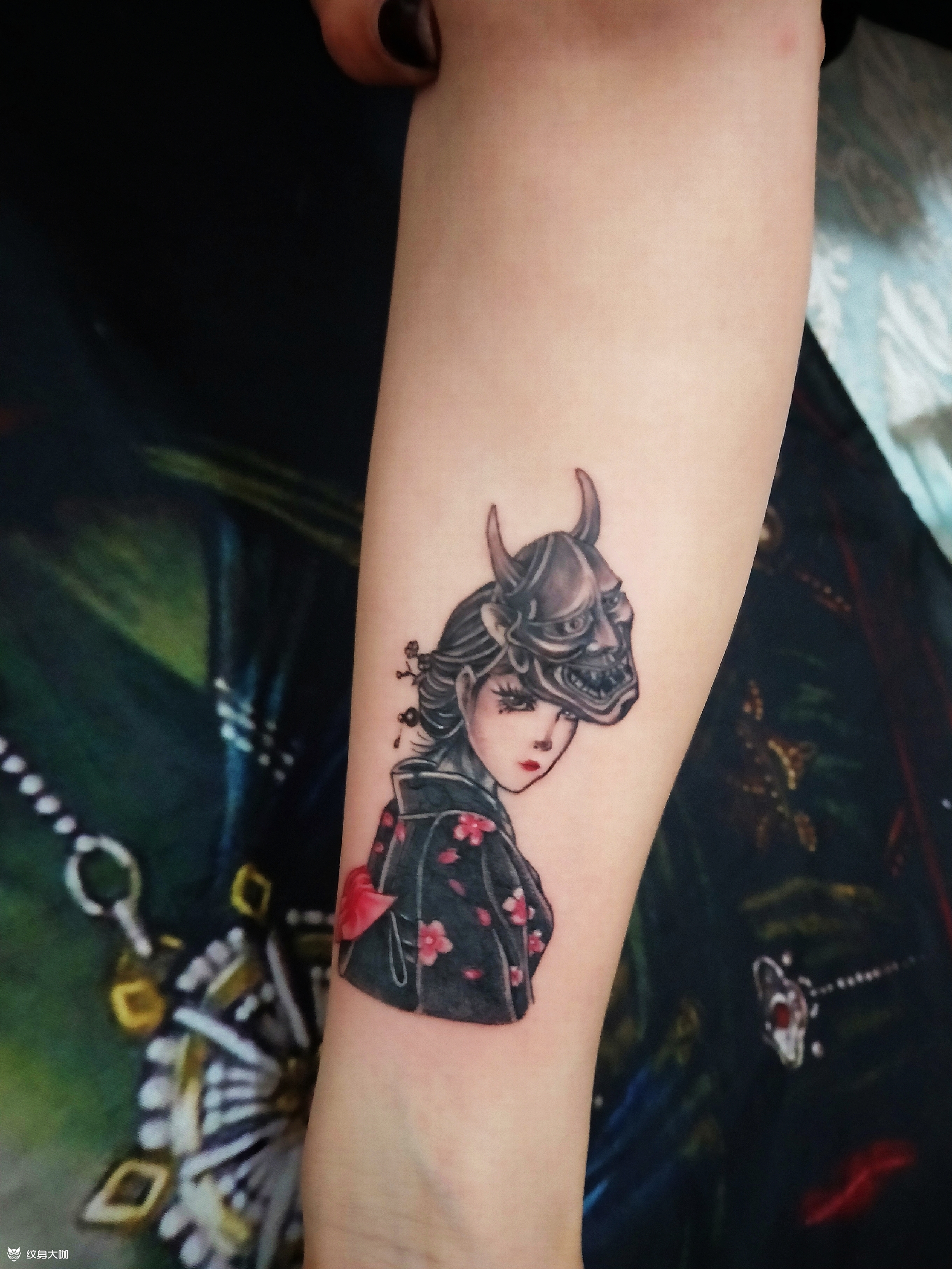 10厘米遮盖名字_纹身图案手稿图片_吴星的纹身作品集