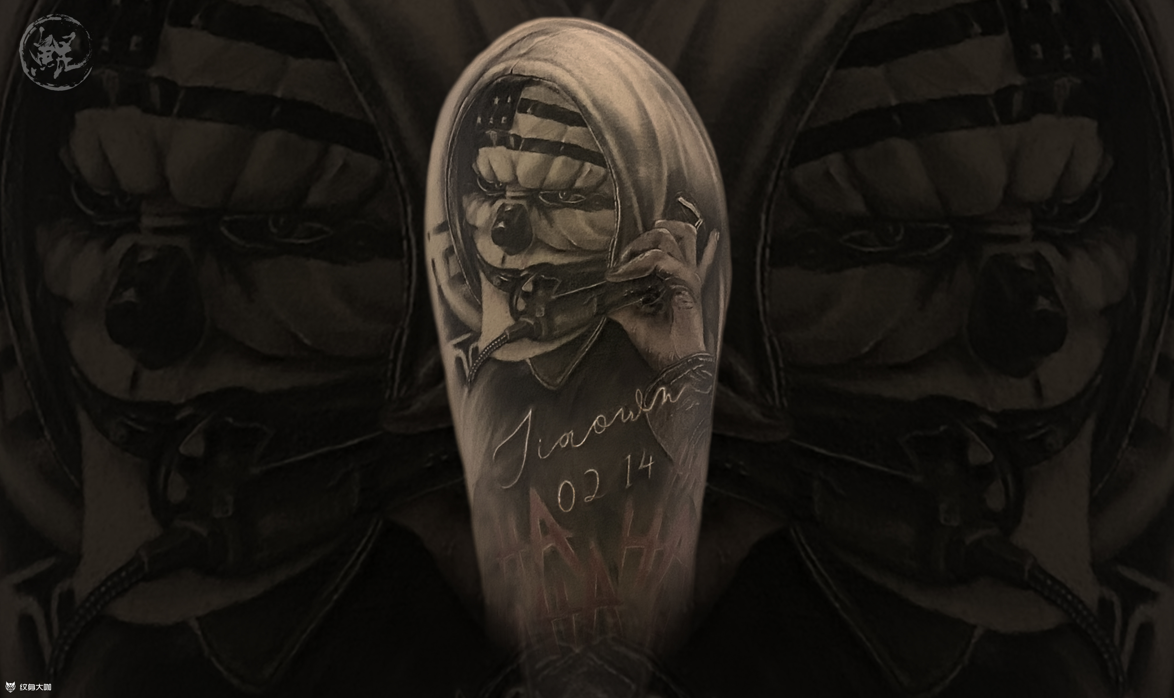 07(大臂外侧)_纹身图案手稿图片_北鸣的纹身作品集