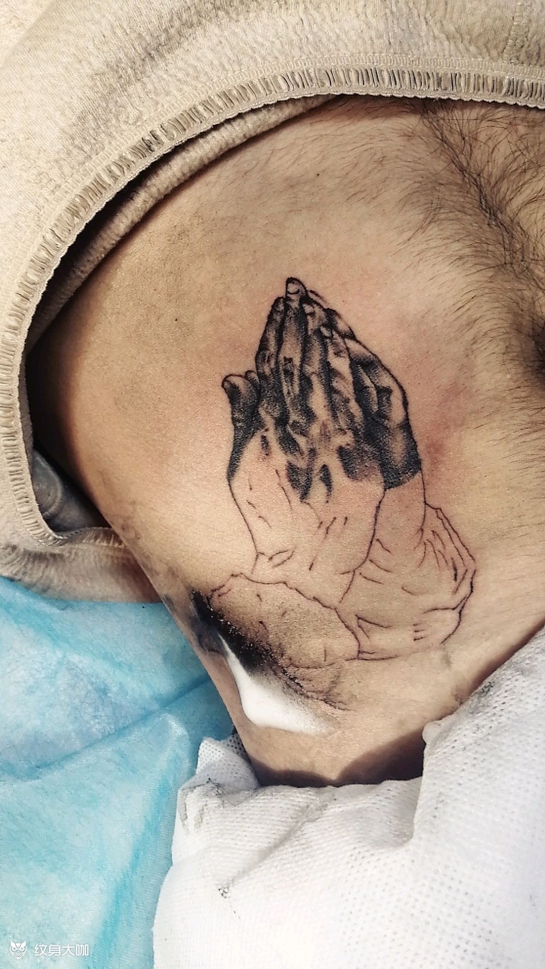 祈福_纹身图案手稿图片_黑城刺的纹身作品集