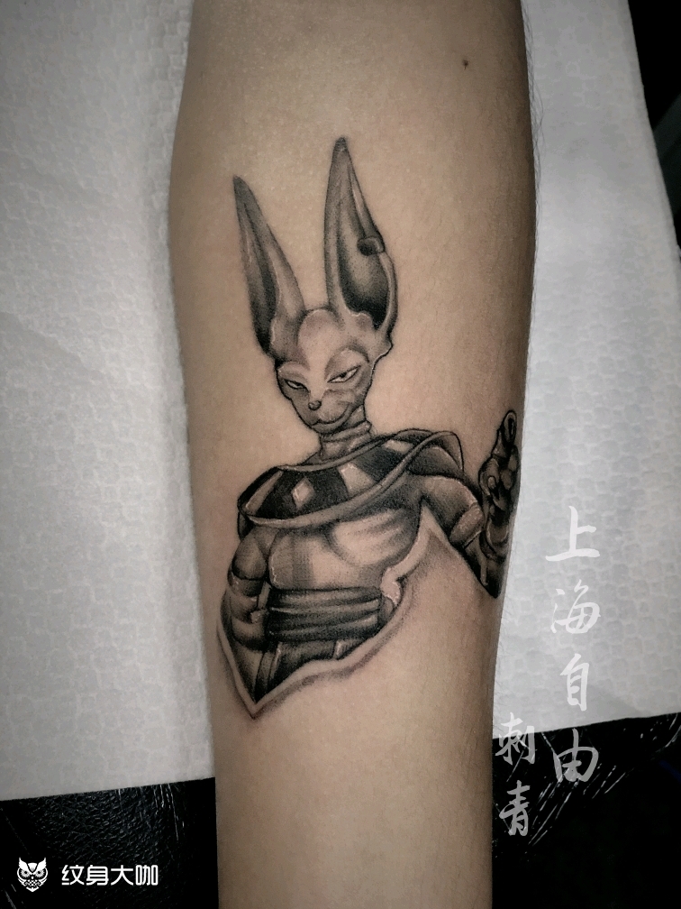 比鲁斯_纹身图案手稿图片_自由的纹身作品集