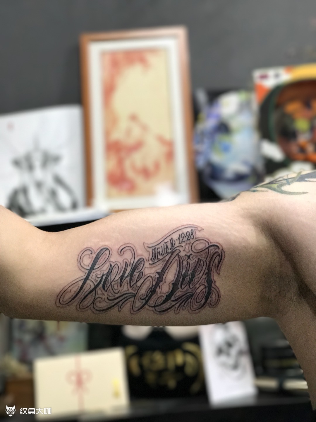 西海岸字母_纹身图案手稿图片_瑞顼的纹身作品集