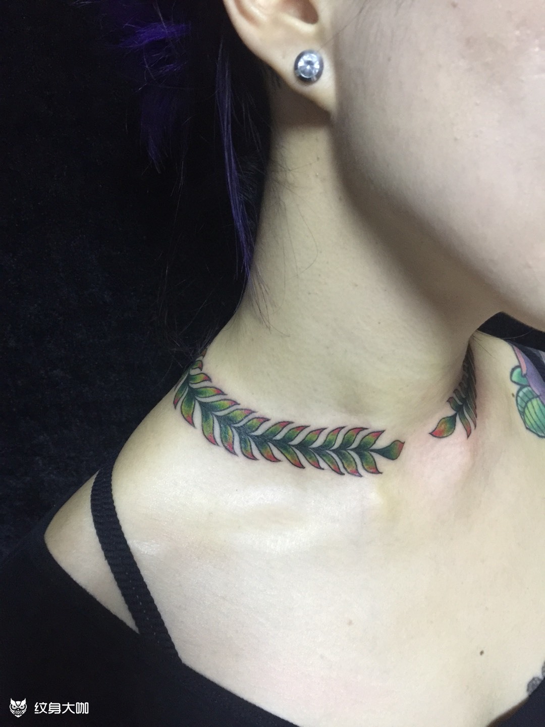 项链纹身90_纹身图案手稿图片_吴双全的纹身作品集
