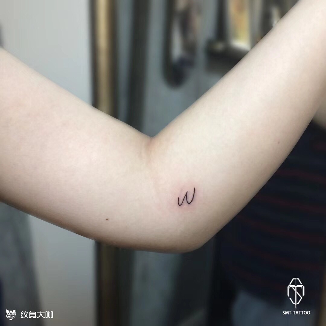 w_纹身图案手稿图片_王夕之的纹身作品集