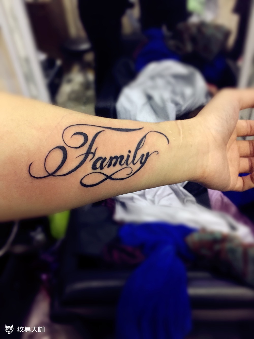 小字母_纹身图案手稿图片_段金龙的纹身作品集