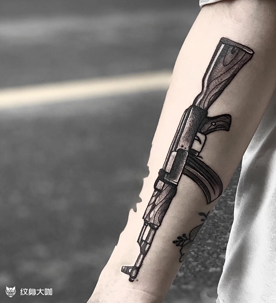 ak_纹身图案手稿图片_翟元彪的纹身作品集