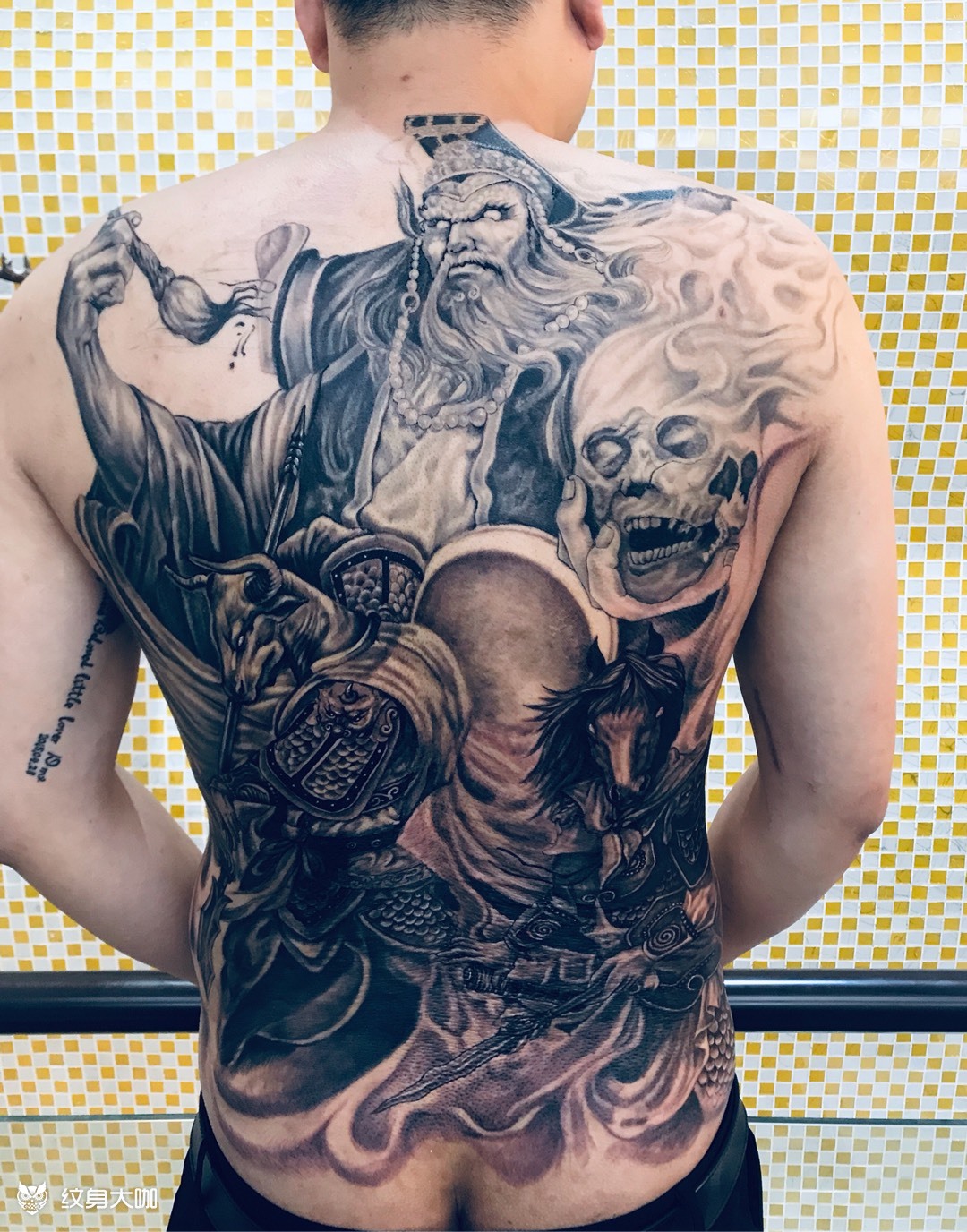 判官_纹身图案手稿图片_大武tattoo的纹身作品集