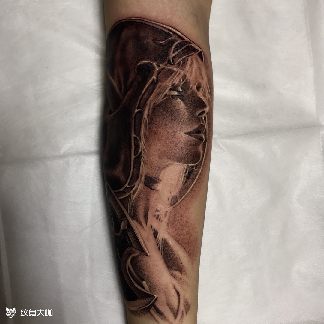 魔兽世界风行者_纹身图案手稿图片_逍的纹身作品集