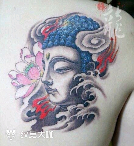 佛_纹身图案手稿图片_小胡子的纹身作品集