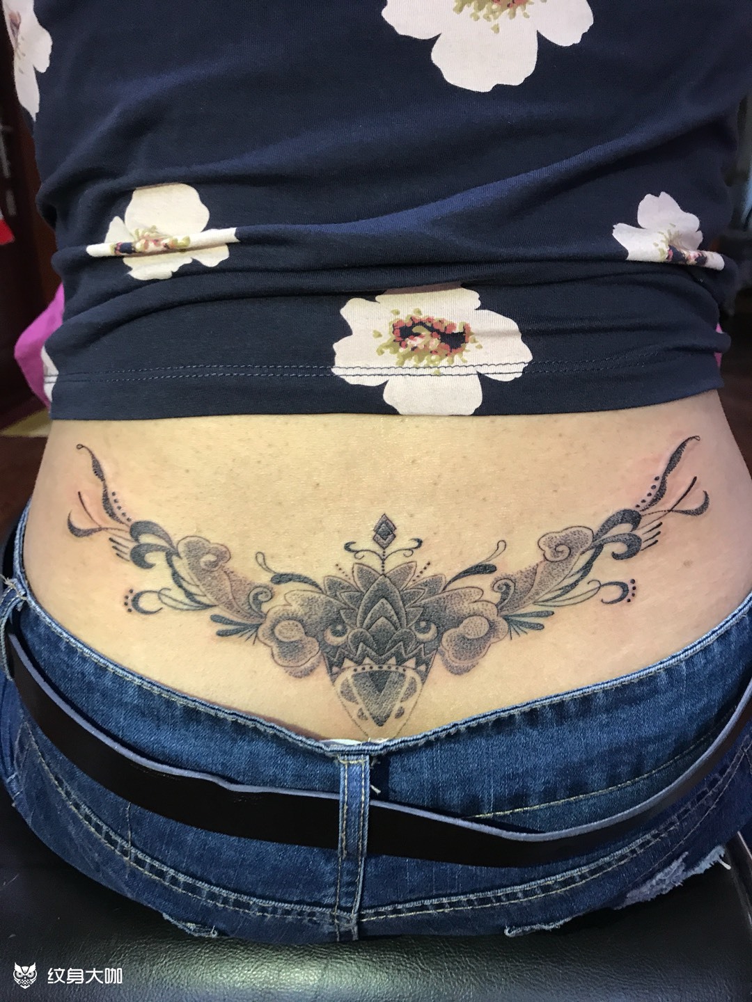 腰花_纹身图案手稿图片_宋超的纹身作品集