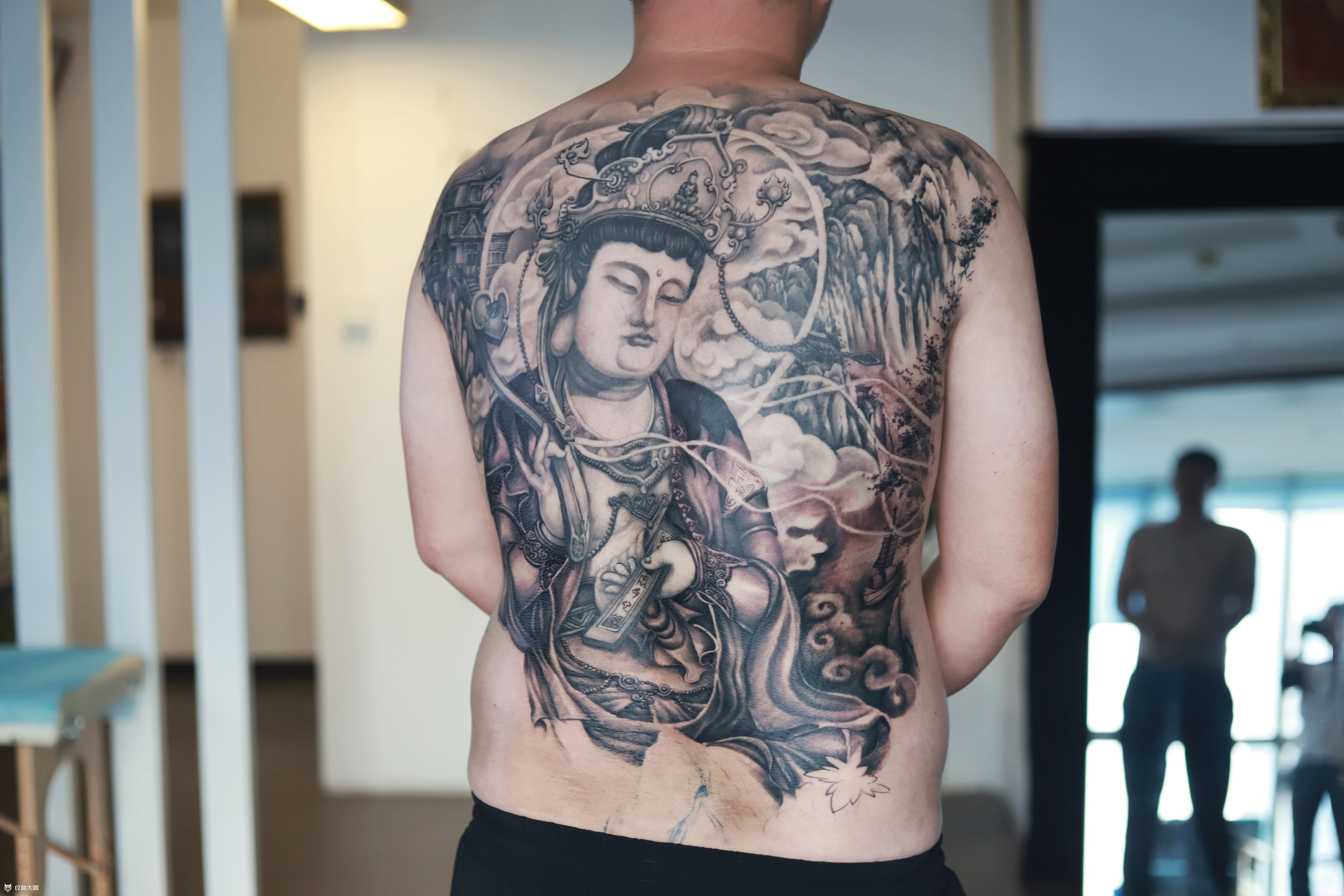 满背普贤菩萨未完成_纹身吧社区 - 纹身大咖