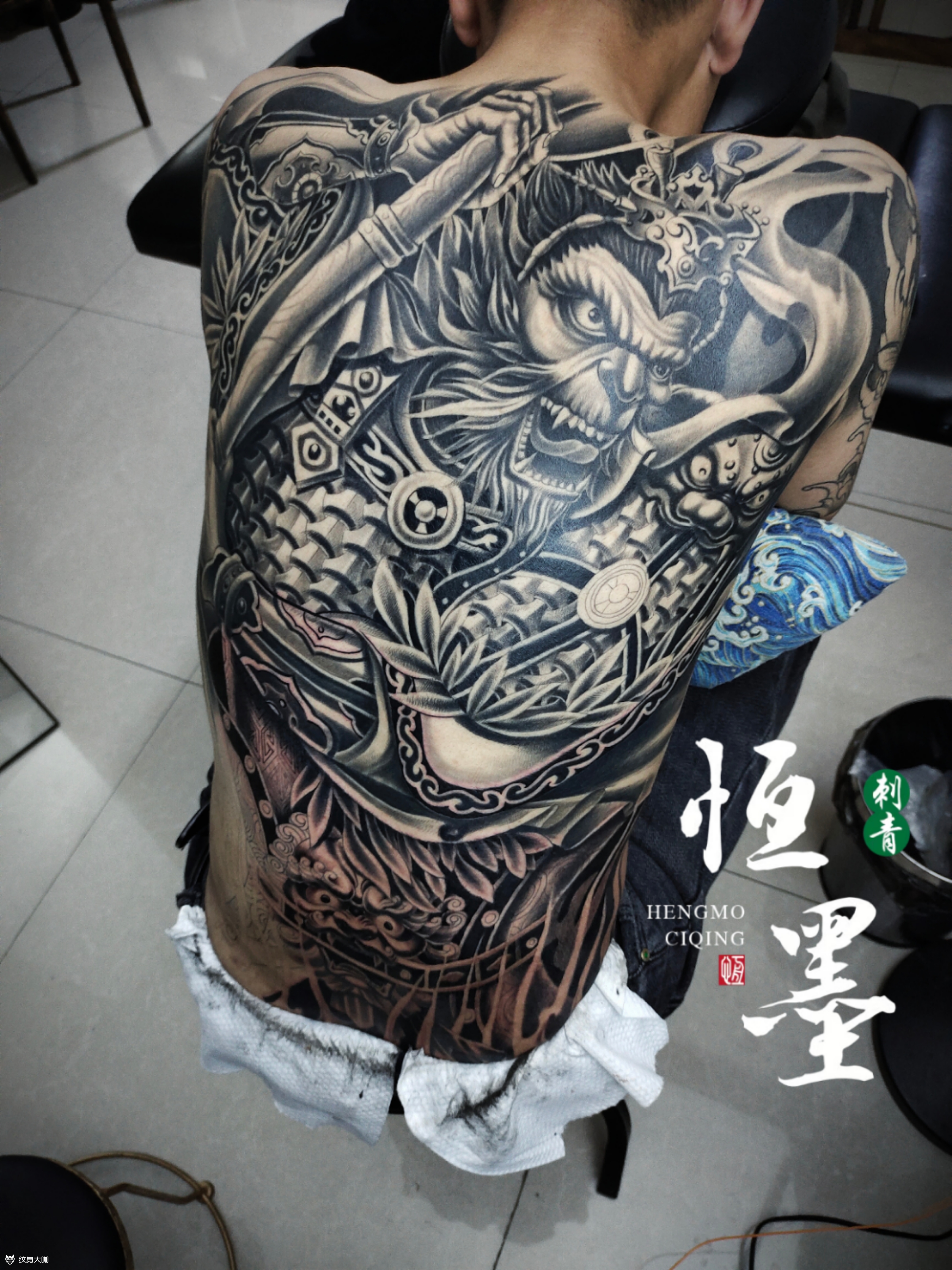 齐天大圣_纹身图案手稿图片_ 志恒的纹身作品集