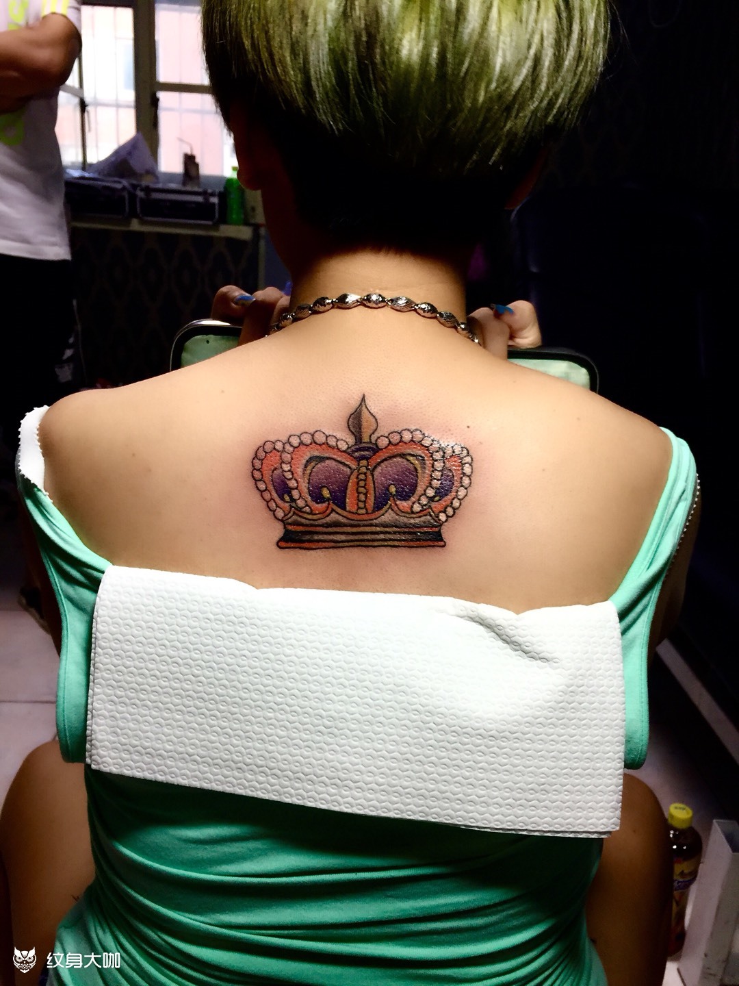 皇冠_纹身图案手稿图片_孙博的纹身作品集