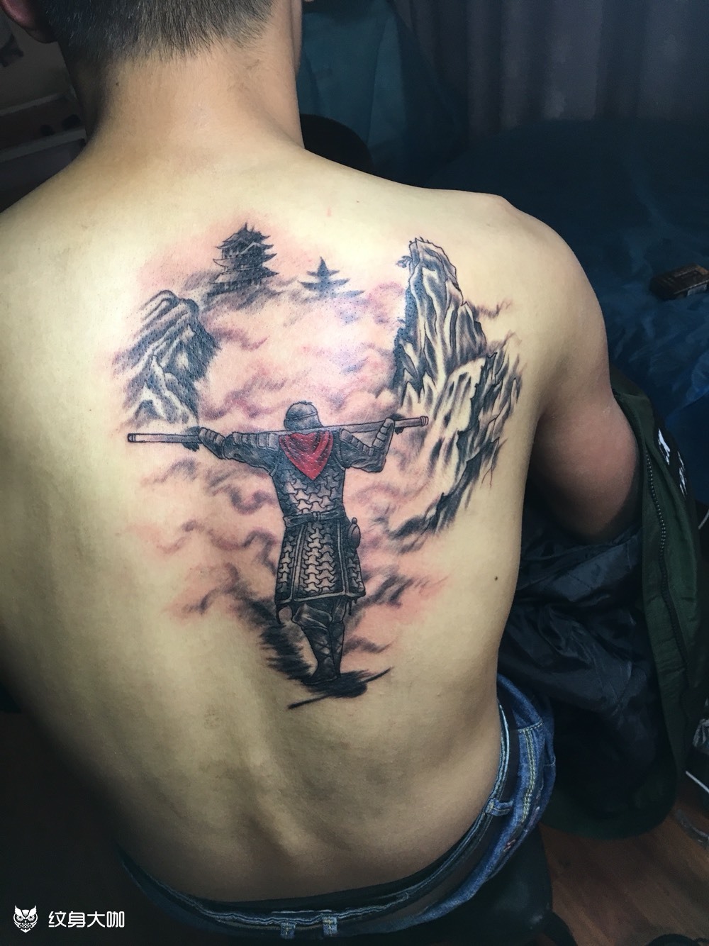 至尊宝_纹身图案手稿图片_沈囿齐的纹身作品集