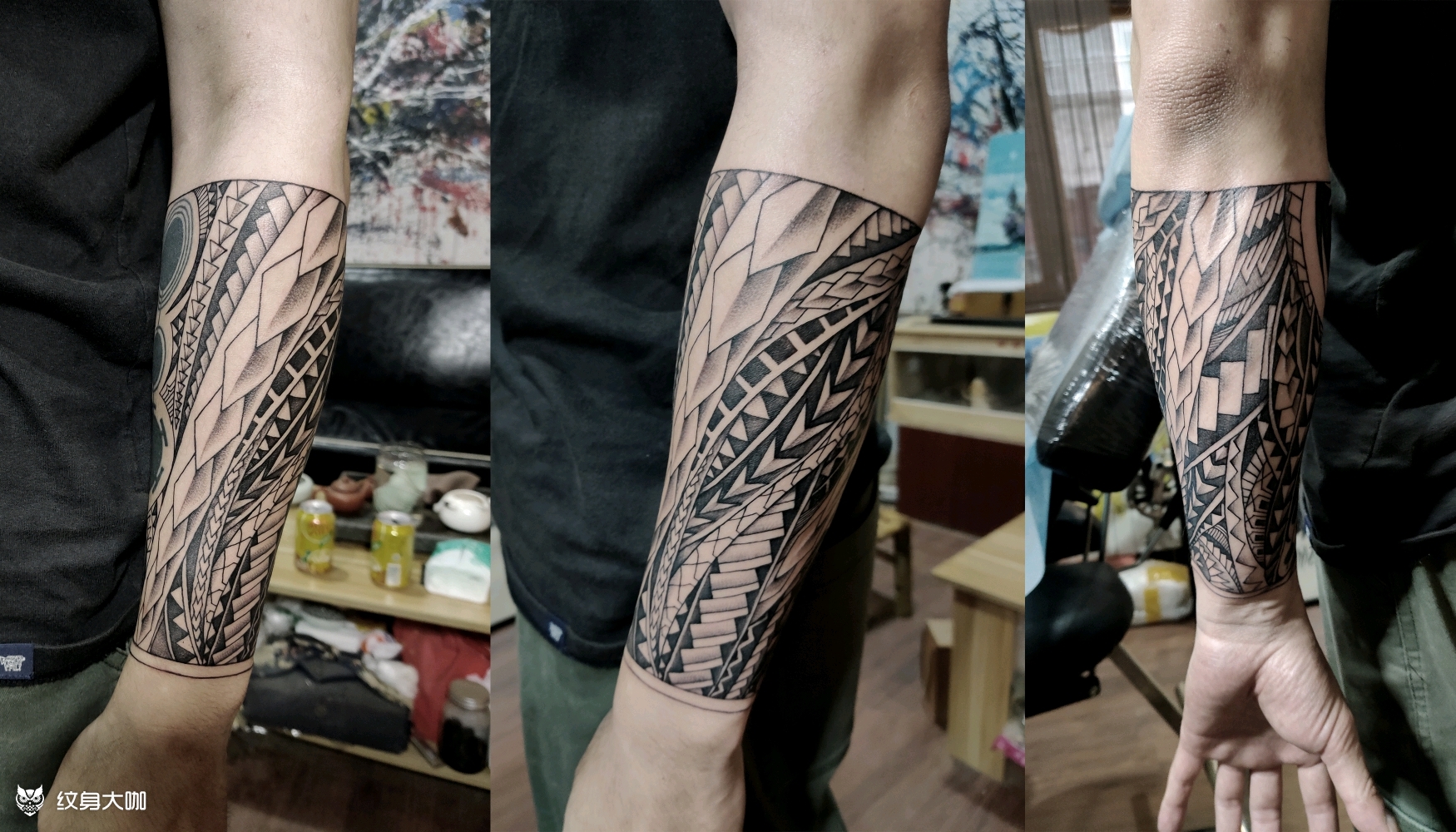 波利尼西亚图腾_纹身图案手稿图片_buddhist jeff的纹身作品集